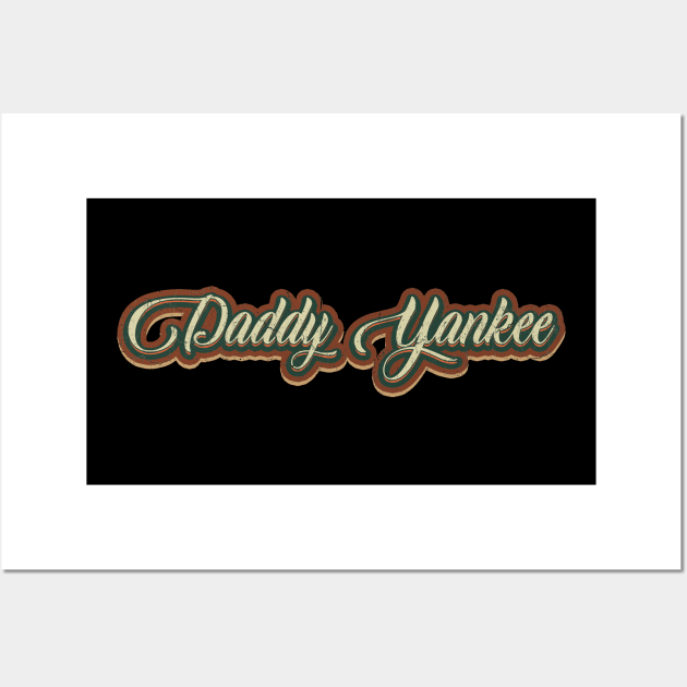 vintage tex Daddy Yankee Wall Art by Rada.cgi